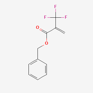 2-Propenoic acid, 2-(trifluoromethyl)-, phenylmethyl ester