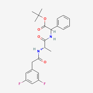 N-[(3,5-difluorophenyl)acetyl]-l-alanyl-2-phenylglycine-1,1-dimethylethyl ester