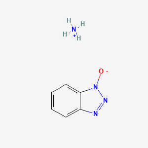 molecular formula C6H8N4O B8048900 ammonium 1H-1,2,3-benzotriazol-1-olate 