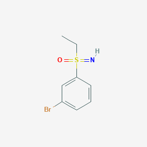 molecular formula C8H10BrNOS B8049033 (3-Bromophenyl)(ethyl)(imino)-l6-sulfanone 