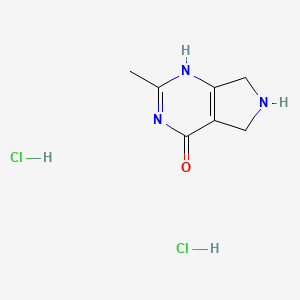 molecular formula C7H11Cl2N3O B8049080 CID 126796217 