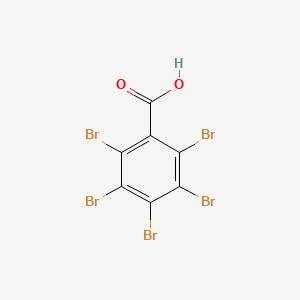 molecular formula C7HBr5O2 B8049167 2,3,4,5,6-Pentabromobenzoic acid CAS No. 22230-43-9