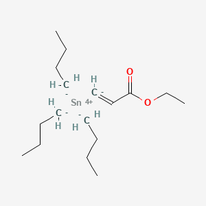 molecular formula C17H34O2Sn B8049178 Butane;ethyl prop-2-enoate;tin(4+) 