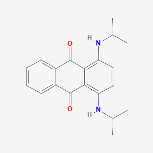 molecular formula C20H22N2O2 B080493 溶剂蓝36 CAS No. 14233-37-5