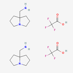 molecular formula C20H34F6N4O4 B8049465 CID 163325192 