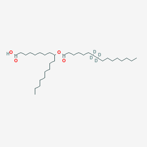 molecular formula C34H66O4 B8049558 9-PAHSA-d4 