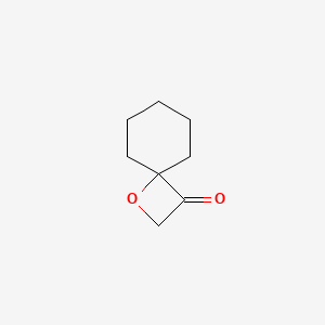 molecular formula C8H12O2 B8049698 1-Oxaspiro[3.5]nonan-3-one 