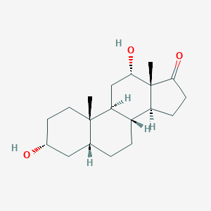 5beta-Androstan-17-one, 3alpha,12alpha-dihydroxy-