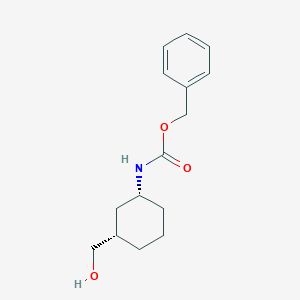 molecular formula C15H21NO3 B8049981 Benzyl(cis-3-(hydroxymethyl)cyclohexyl)carbamate 
