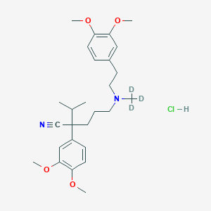 molecular formula C27H39ClN2O4 B8050296 维拉帕米-d3 (盐酸盐) 