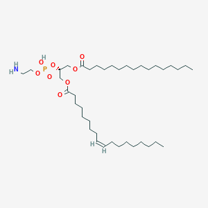 [(2R)-2-[2-aminoethoxy(hydroxy)phosphoryl]oxy-3-hexadecanoyloxypropyl] (Z)-octadec-9-enoate