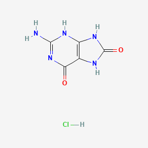 molecular formula C5H6ClN5O2 B8050365 CID 53411874 