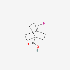 4-(Fluoromethyl)bicyclo[2.2.2]octane-1-carboxylic acid