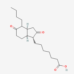 molecular formula C20H32O4 B8050658 11-Deoxy-13,14-dihydro-15-keto-11beta,16chi-cycloprostaglanin E1 