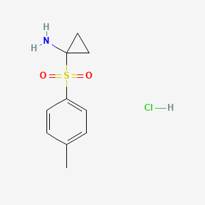1-(4-Methylbenzenesulfonyl)cyclopropan-1-amine hydrochloride