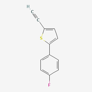 2-Ethynyl-5-(4-fluorophenyl)thiophene