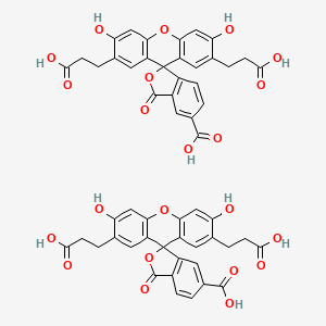 molecular formula C54H40O22 B8050704 BCECF acid 