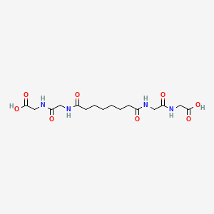 1,1'-(1,8-Dioxo-1,8-octanediyl)bis[glycyl-glycine