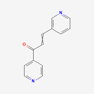 molecular formula C13H10N2O B8050774 (E)-3PO pound>>3 PO pound>>3-PO; 13309-08-5 