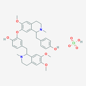 molecular formula C37H43ClN2O10 B8050804 连二氢异喹啉（高氯酸盐） 