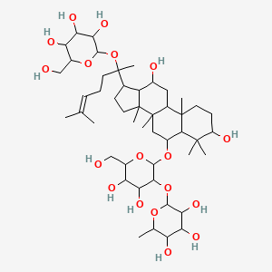 molecular formula C48H82O18 B8050973 竹节三七皂苷IVc 