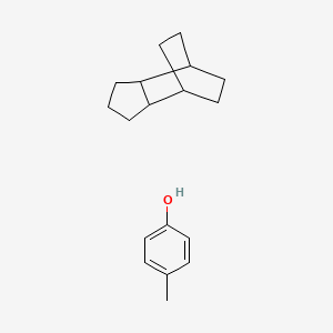 4-Methylphenol; tricyclo[5.2.2.0^{2,6}]undecane