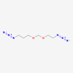 molecular formula C6H12N6O2 B8051189 1,8-Diazido-3,5-dioxaoctane 