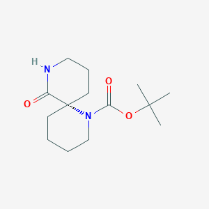 tert-butyl (6S)-7-oxo-1,8-diazaspiro[5.5]undecane-1-carboxylate