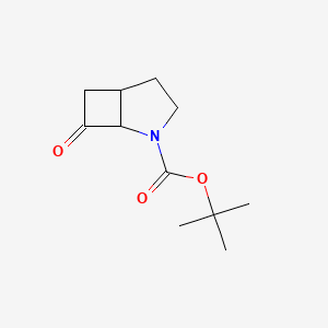 molecular formula C11H17NO3 B8051229 Tert-butyl 7-oxo-2-azabicyclo[3.2.0]heptane-2-carboxylate 