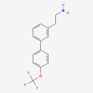 4'-(Trifluoromethoxy)biphenyl-3-ethylamine