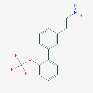 2'-(Trifluoromethoxy)biphenyl-3-ethylamine