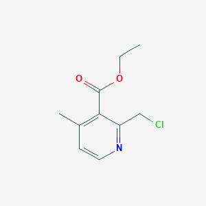 Ethyl 2-(chloromethyl)-4-methylpyridine-3-carboxylate