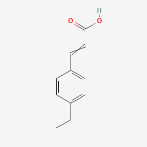 molecular formula C11H12O2 B8051440 3-(4-乙基苯基)丙-2-烯酸 