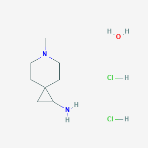 6-Methyl-6-azaspiro[2.5]octan-1-amine dihydrochloride hydrate