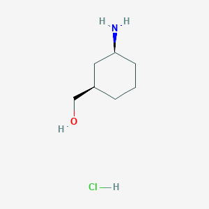 (cis-3-Aminocyclohexyl)methanol hydrochloride
