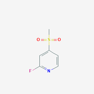 2-Fluoro-4-(methylsulfonyl)pyridine