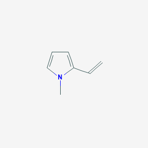 molecular formula C7H9N B8051633 1-Methyl-2-vinyl-1H-pyrrole CAS No. 2540-06-9