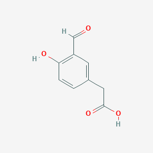 2-(3-Formyl-4-hydroxyphenyl)acetic acid