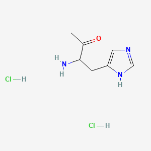 3-Amino-4-(1H-imidazol-4-YL)-butan-2-one 2hcl