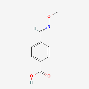 molecular formula C9H9NO3 B8051790 4-(methoxyiminomethyl)benzoic Acid 