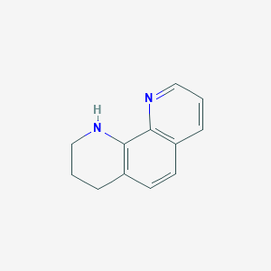 molecular formula C12H12N2 B8051831 1,2,3,4-Tetrahydro-1,10-phenanthroline 