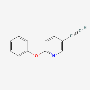 5-Ethynyl-2-phenoxypyridine