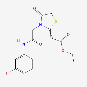 molecular formula C15H15FN2O4S B8051854 C15H15FN2O4S 