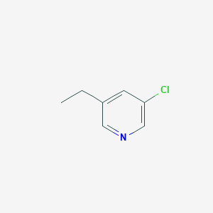 molecular formula C7H8ClN B8052228 3-Chloro-5-ethylpyridine 