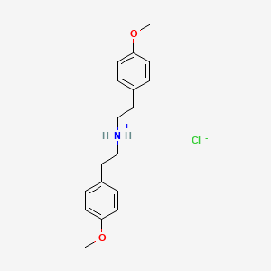 Di(beta-p-methoxyphenylethyl)amine hydrochloride