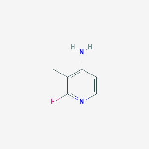 molecular formula C6H7FN2 B8052447 2-Fluoro-3-methylpyridin-4-amine 