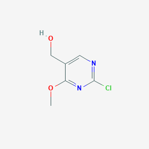 molecular formula C6H7ClN2O2 B8052451 (2-Chloro-4-methoxypyrimidin-5-yl)methanol 