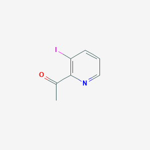 molecular formula C7H6INO B8052461 1-(3-Iodopyridin-2-yl)ethanone 