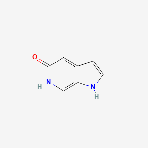 molecular formula C7H6N2O B8052470 1h-Pyrrolo[2,3-c]pyridin-5-ol 