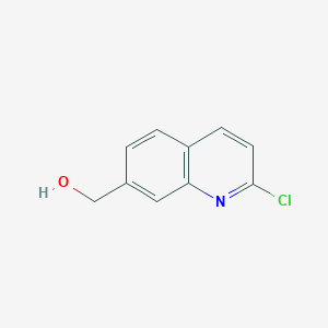 molecular formula C10H8ClNO B8052528 (2-Chloroquinolin-7-yl)methanol 
